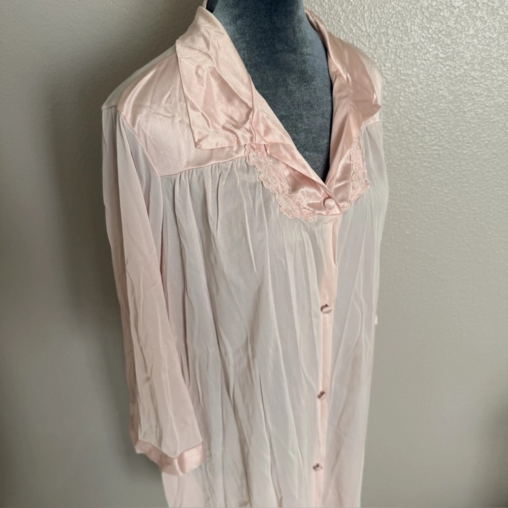 Vanity Fair Women’s Large Pink Nightgown Vintage